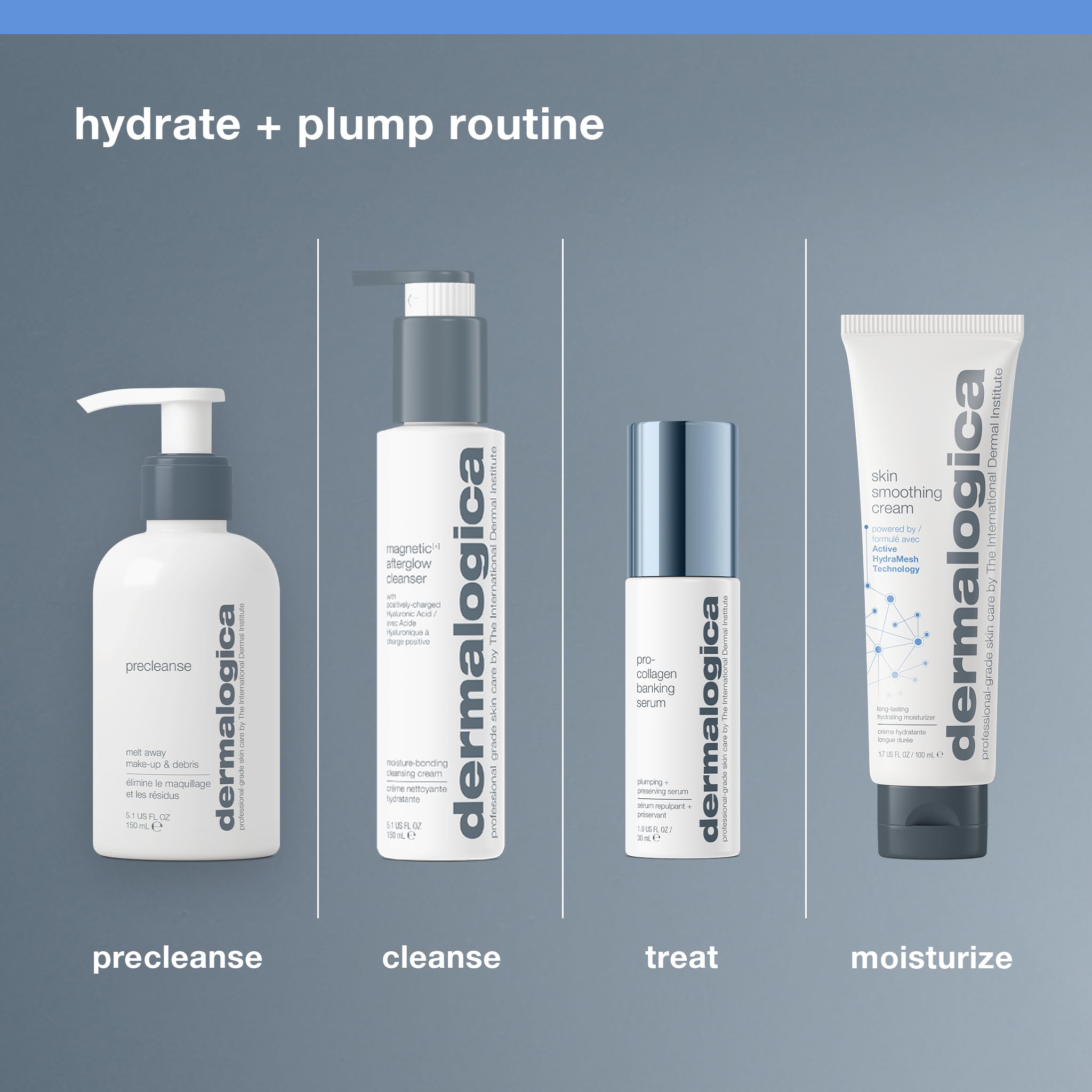 Dermalogica box and label close-up showing ingredient list and product name