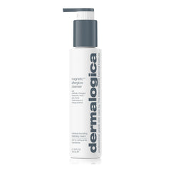 Dermalogica front packaging showing cleanser and clear branding benefits hydration