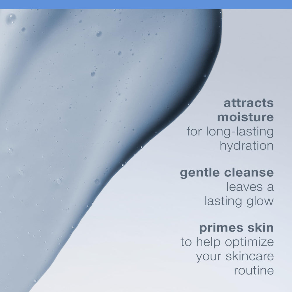 Dermalogica cream-to-milk texture close-up showing nourishing feel on skin