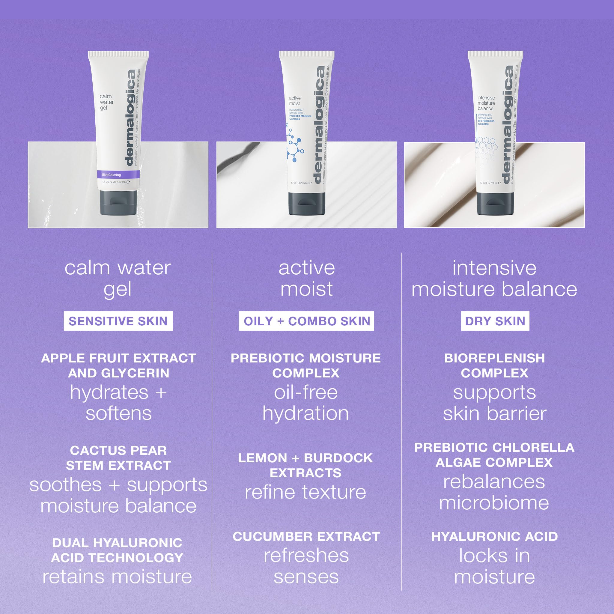 Dermalogica open jar top view revealing lightweight formula and soothing benefit