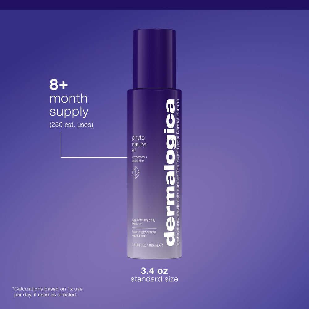 Dermalogica before and after texture comparison illustrating smoother skin benefit