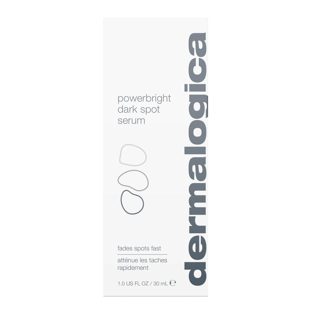 Dermalogica PowerBright dropper pipette dispensing serum texture for easy dosing