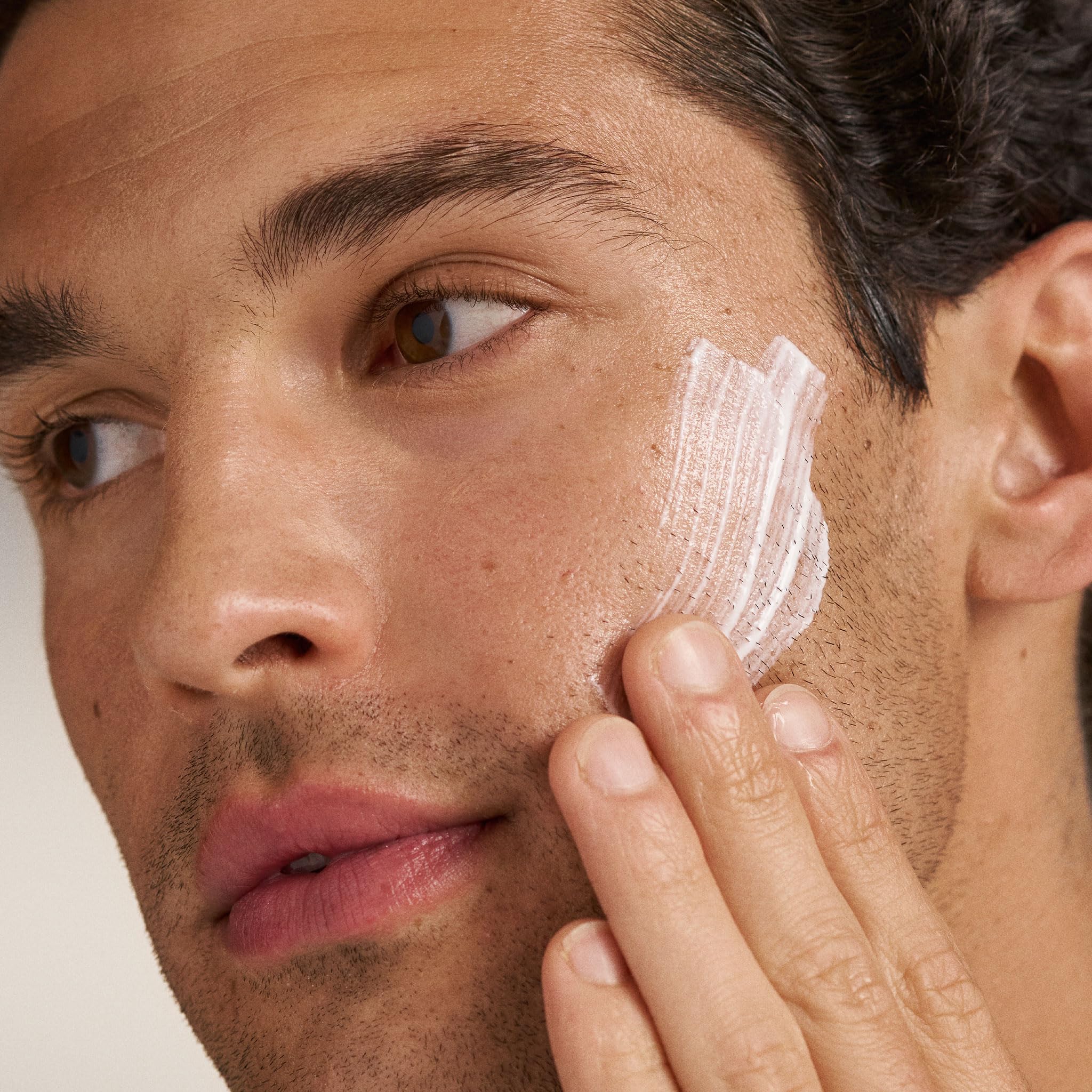 Dermalogica cream texture spread demonstrating light, non-greasy feel