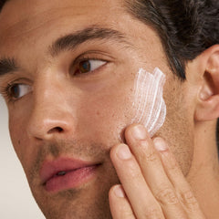 Dermalogica cream texture spread demonstrating light, non-greasy feel