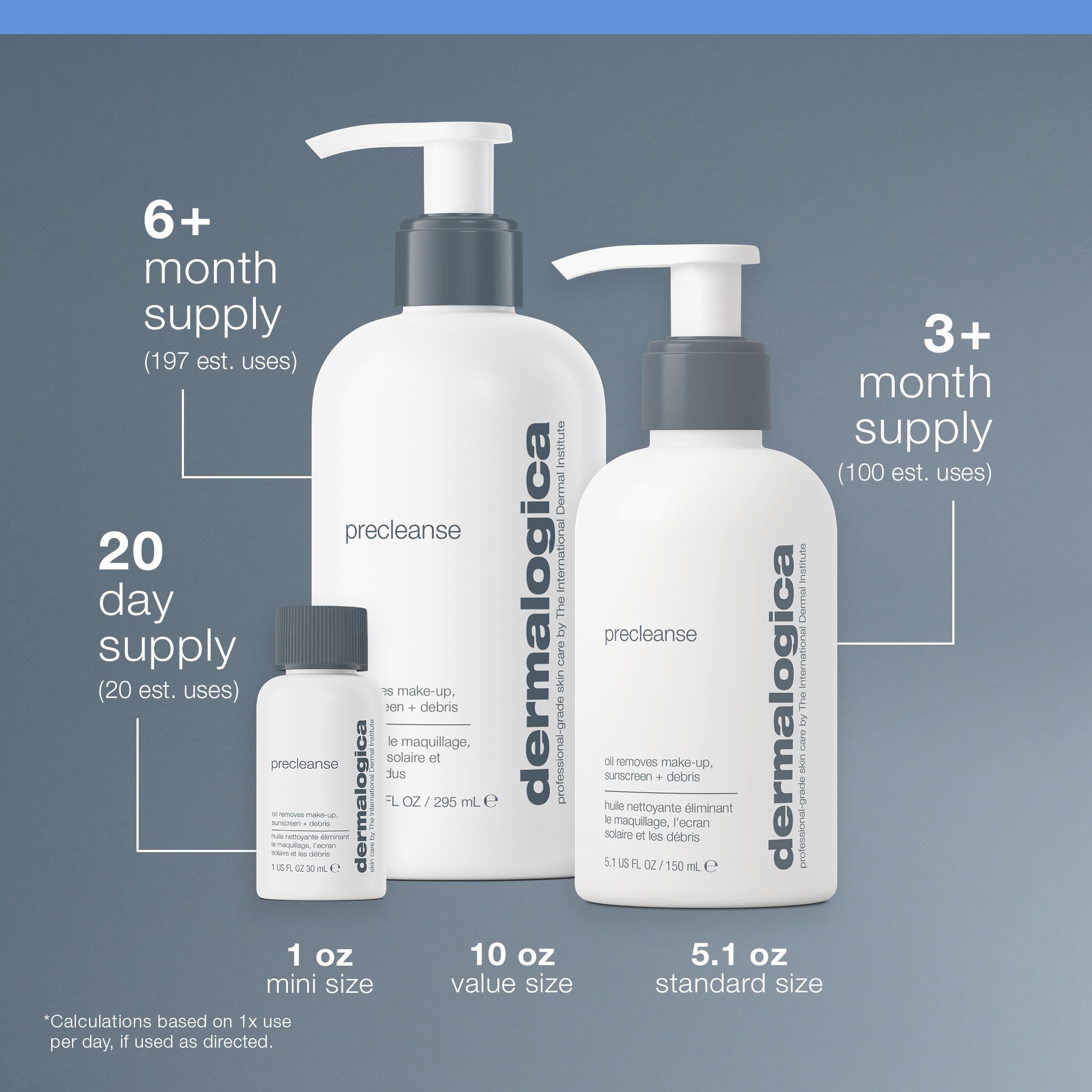 Dermalogica PreCleanse paired with a Dermalogica cleanser showing double-cleanse sequence benefit