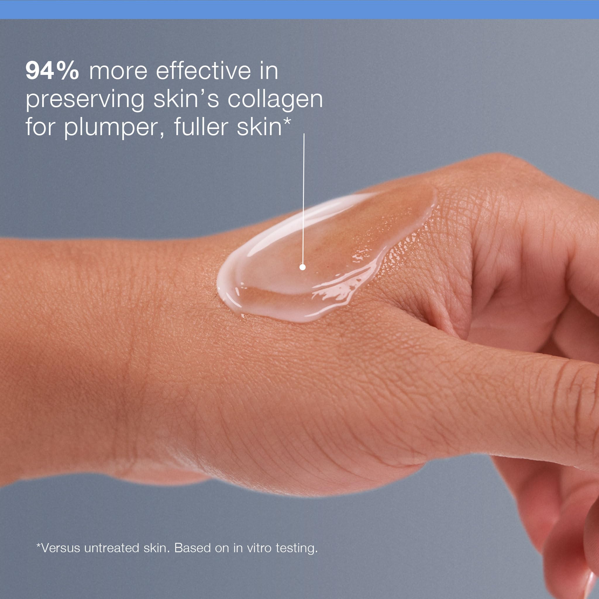 Dermalogica ingredients label close-up highlighting collagen-supporting actives