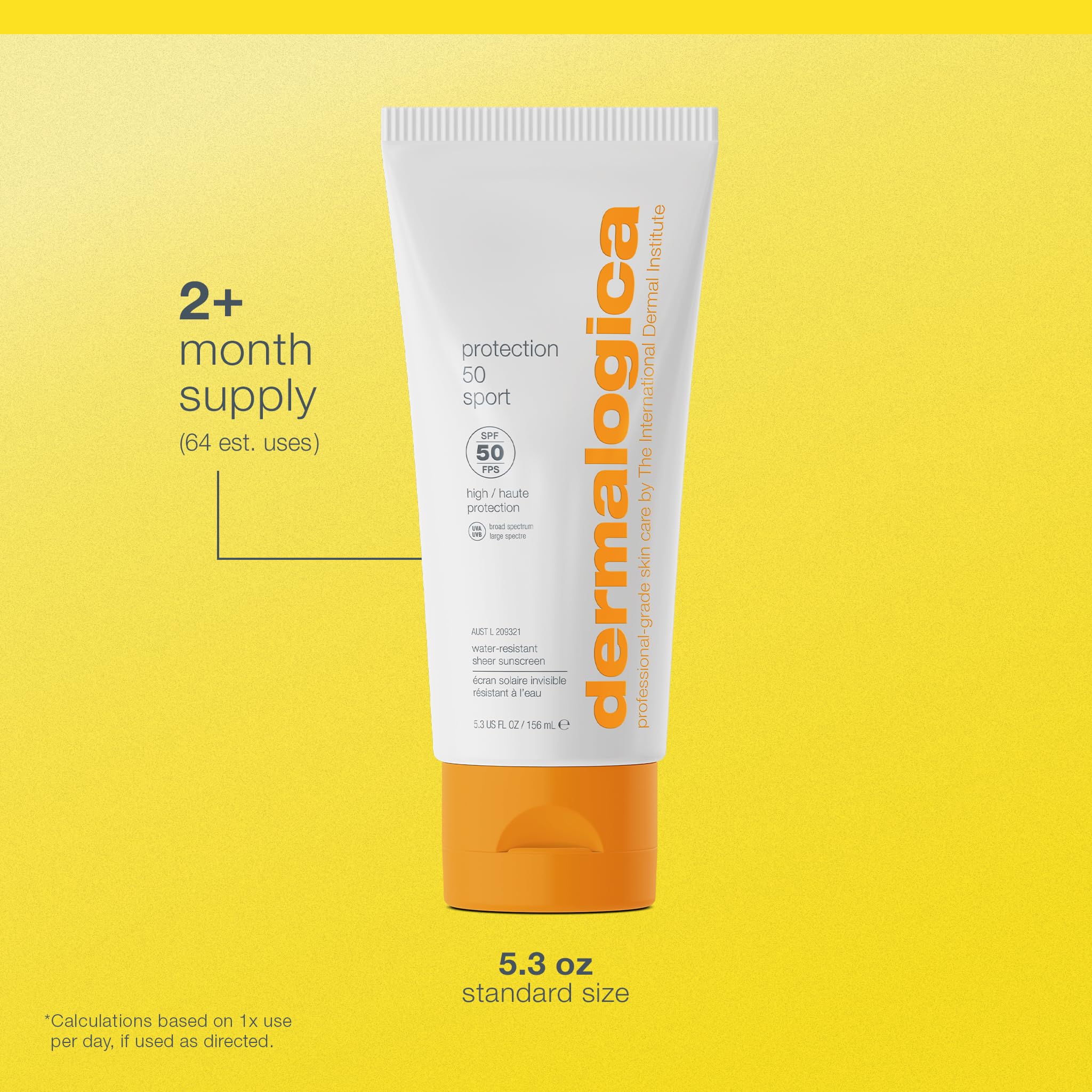 Dermalogica product label close-up highlighting active ingredients and usage