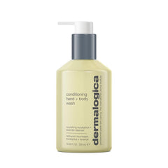 Dermalogica pump dispensing gel closeup highlighting easy dispensing and controlled use