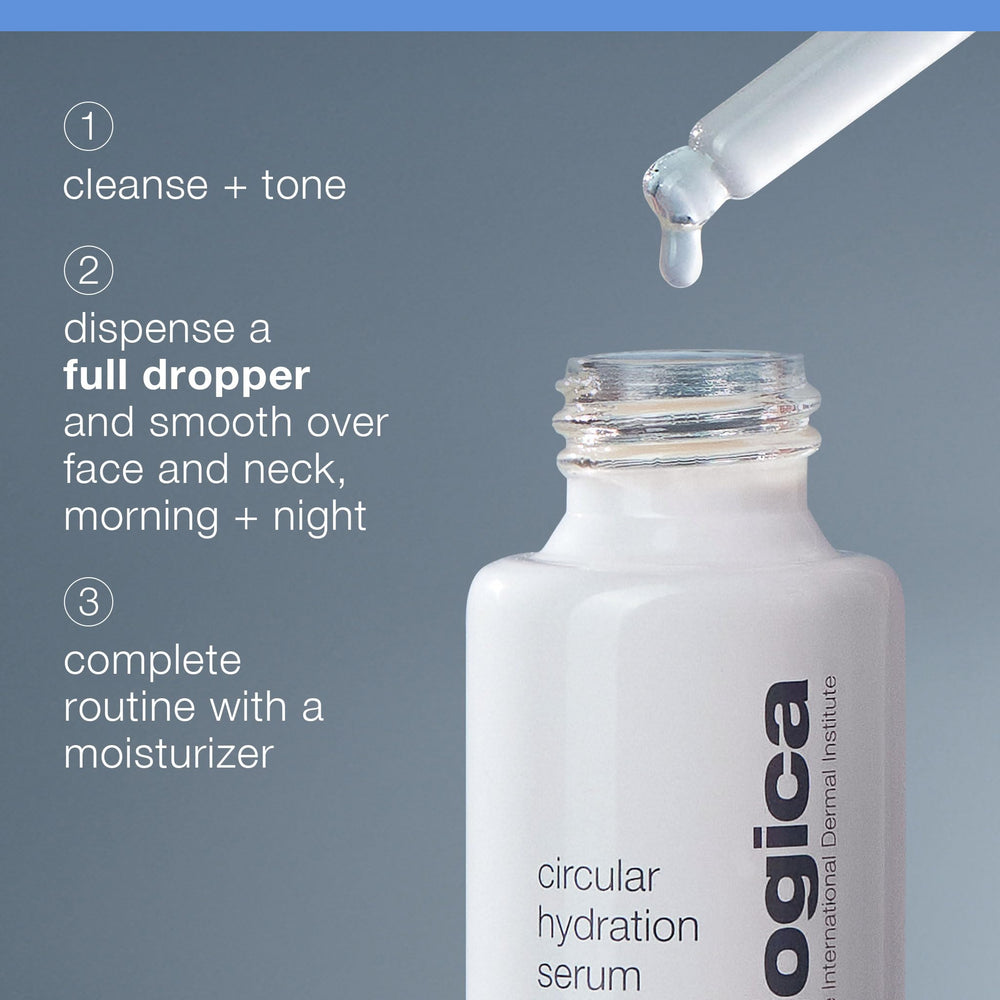 Dermalogica pump dispense droplet demonstrating controlled dosing and minimal waste benefit