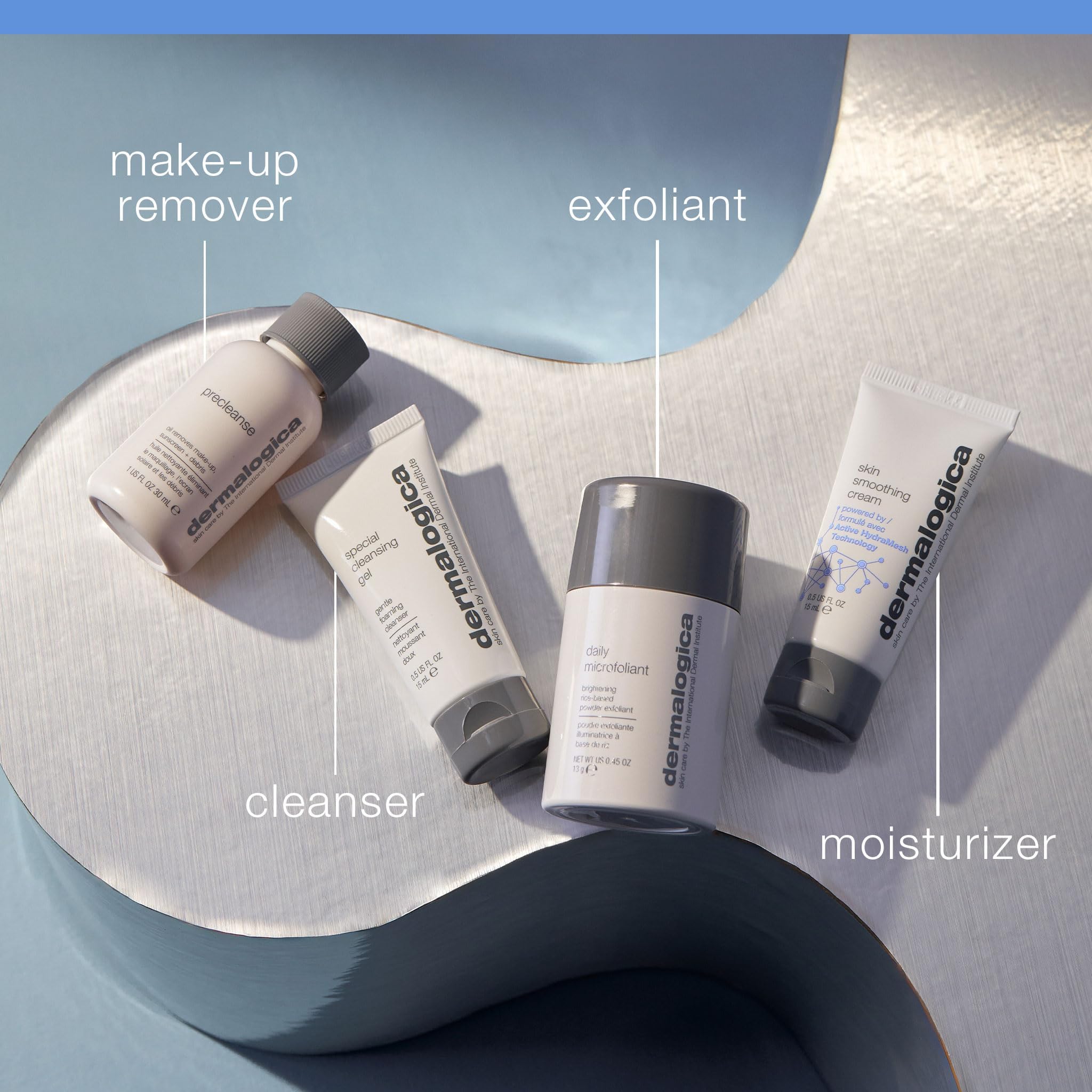 Dermalogica Special Cleansing Gel bottle dispensing clear cleanser effectively