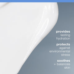 Dermalogica cream texture close-up highlighting silky finish and quick absorption