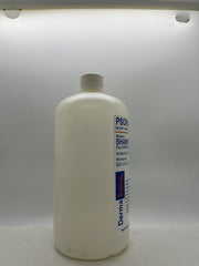 Dermasolve pump and cap detail enabling precise, mess-free dispensing