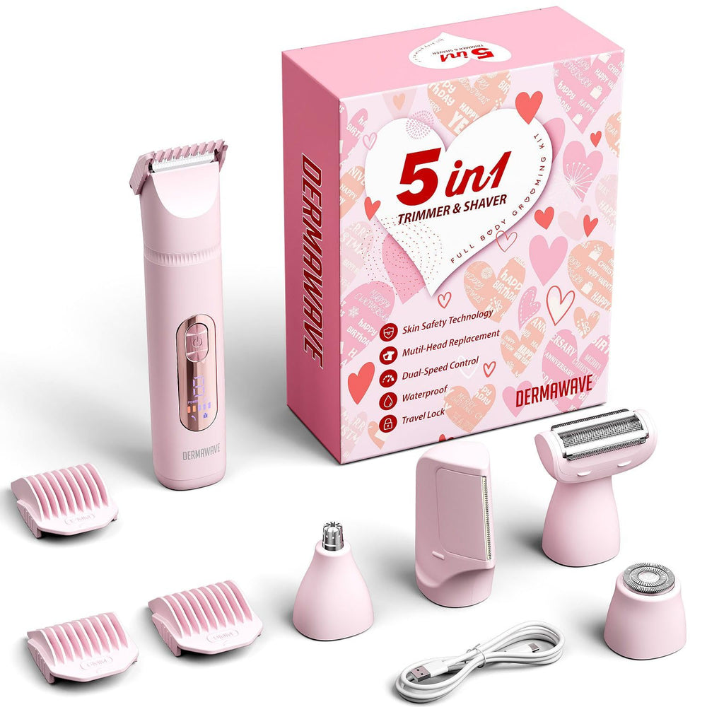 DERMAWAVE held in hand showing scale and portable convenience benefit