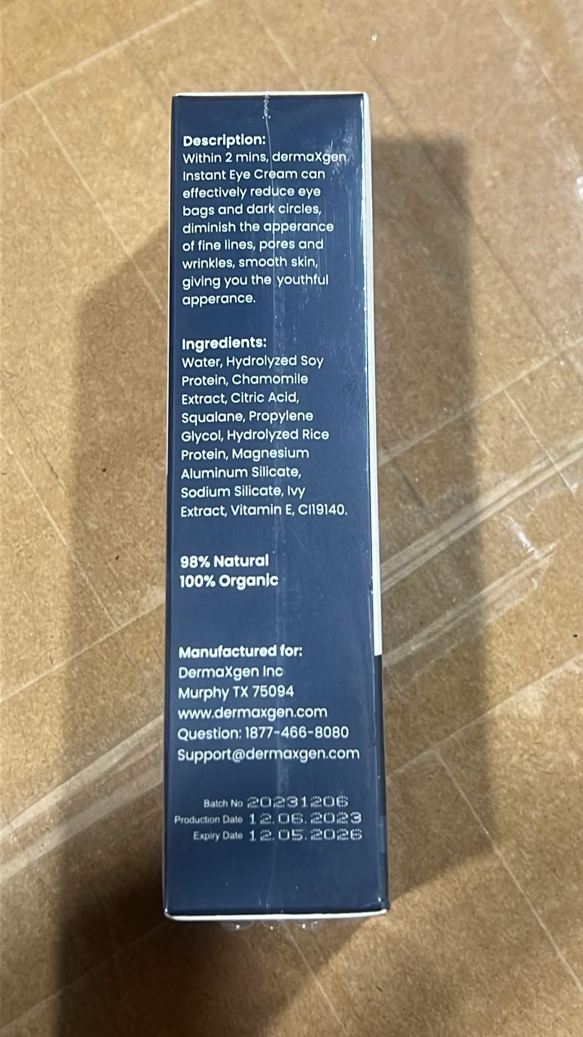 DERMAXGEN flatlay with other skincare items showing routine compatibility and layering benefit