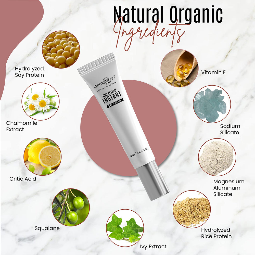 DERMAXGEN open jar texture showing smooth serum consistency