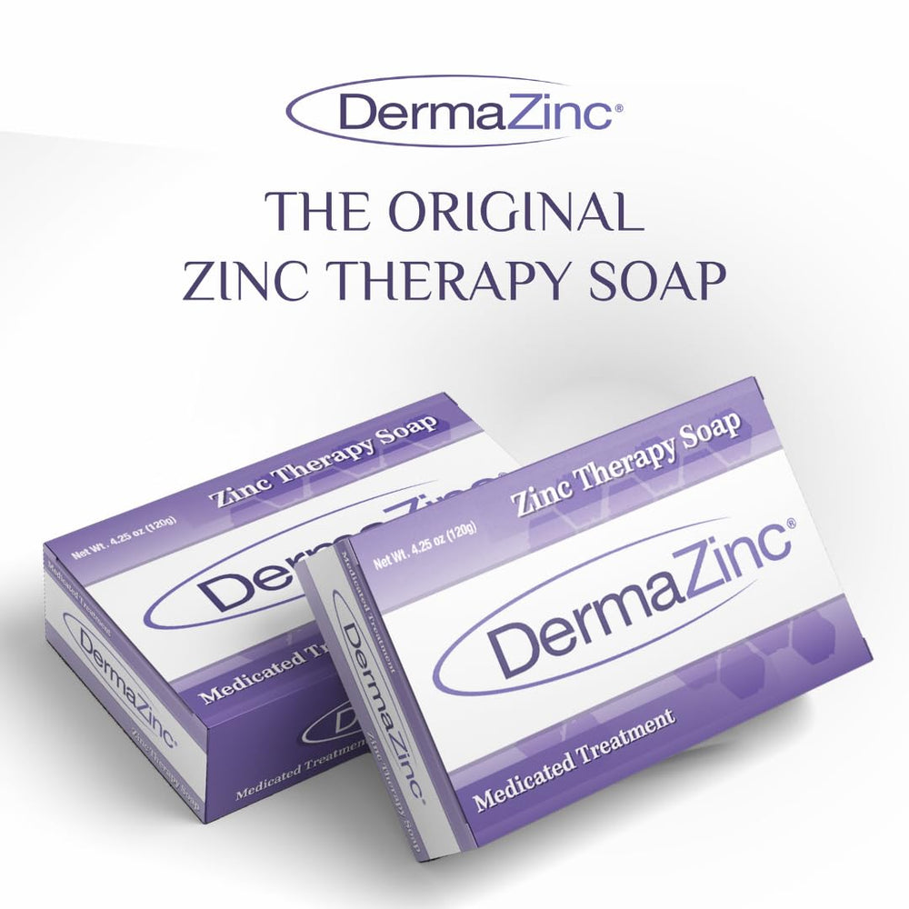 DermaZinc ingredients display olive oil and shea butter for nourishing skin