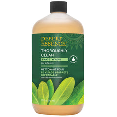 Desert Essence pump close-up for easy dispensing and control
