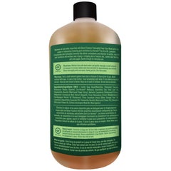 Desert Essence pump bottle in bathroom demonstrating easy dispensing and convenience
