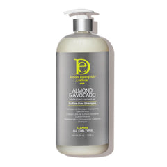 Design Essentials front bottle view showing product and benefits