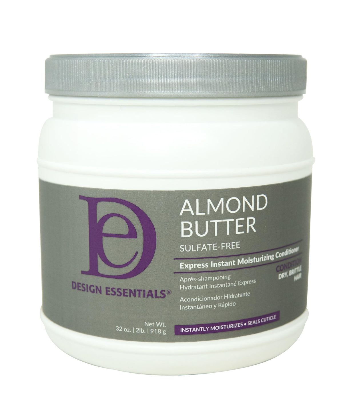 Design Essentials front bottle showing label and 32 oz size for clear identification and value