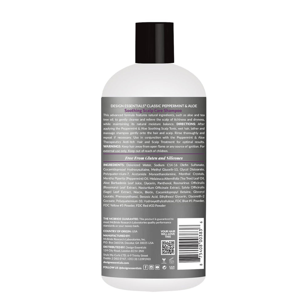 Design Essentials aloe leaf closeup highlighting soothing hydrating benefit