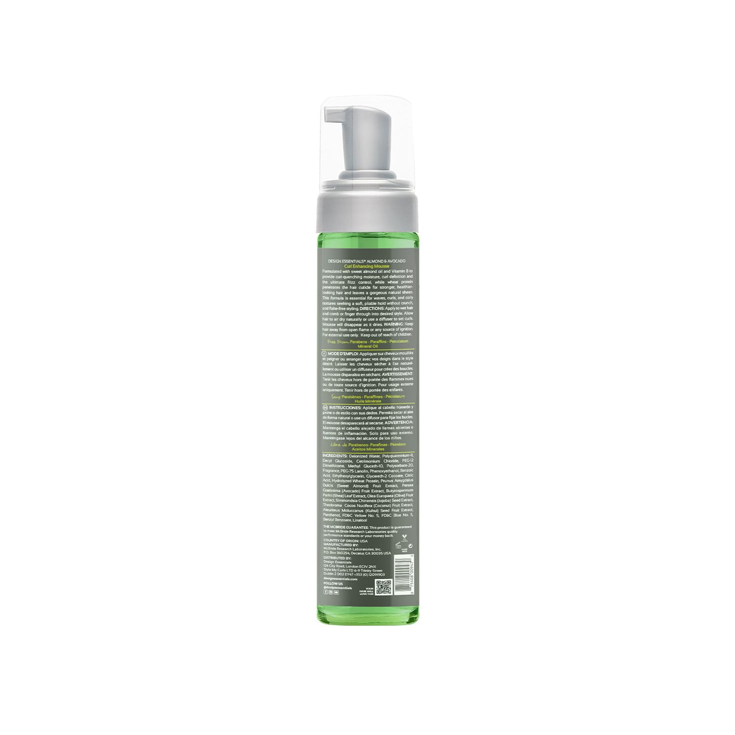 Design Essentials nozzle and pump detail highlighting precise application control