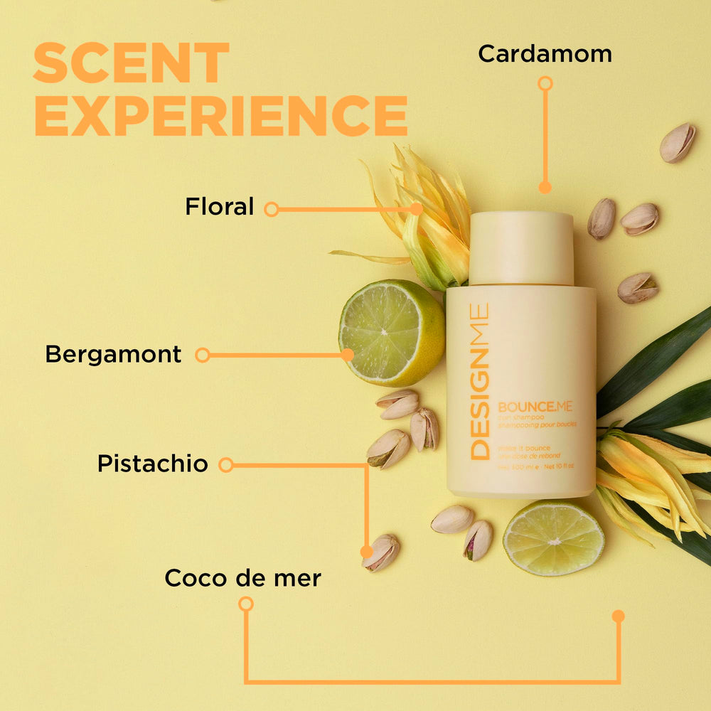 Design.Me kukui nut oil ingredient shot highlighting hydration benefits for curls