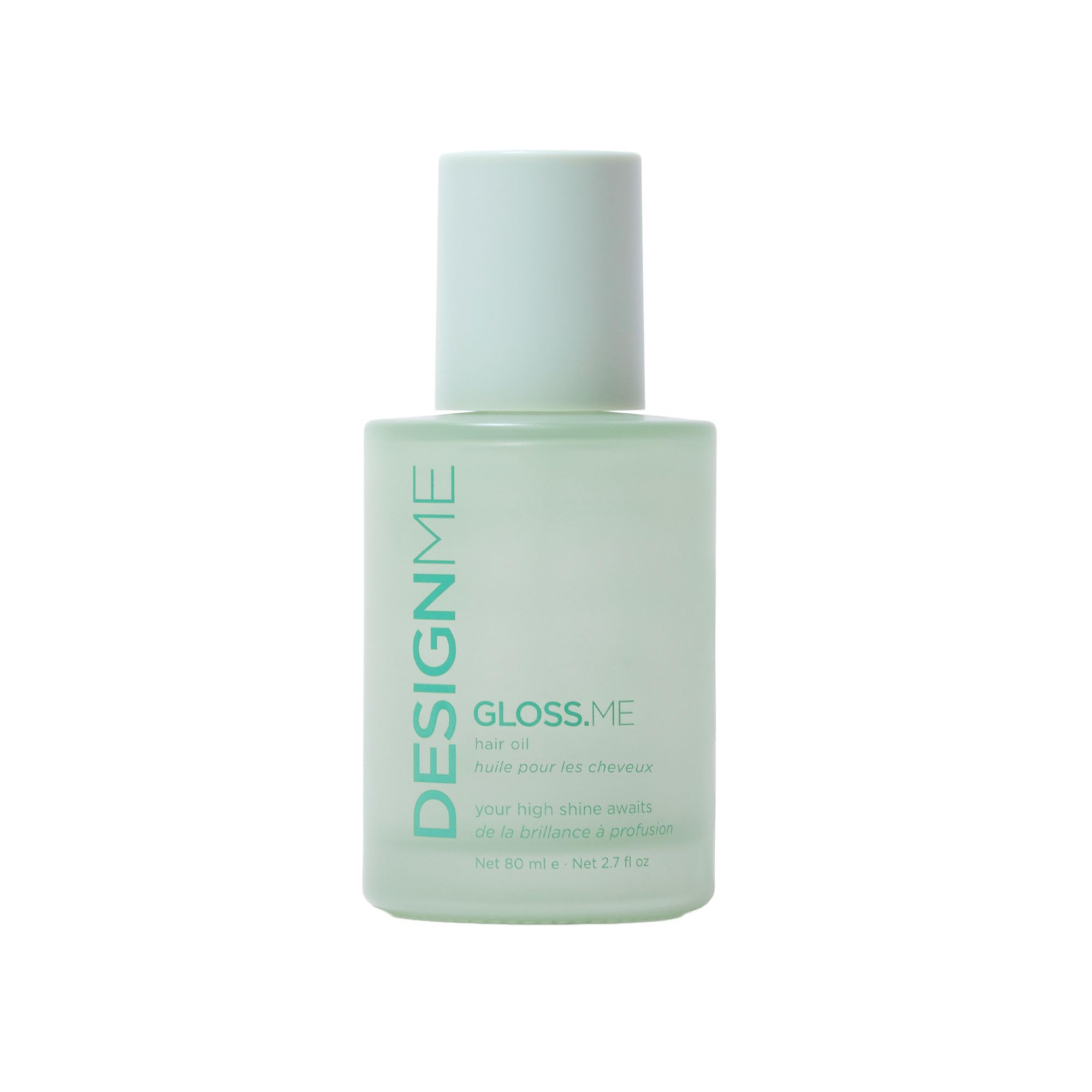 Design.Me front packaging showing sleek bottle and clarity benefit