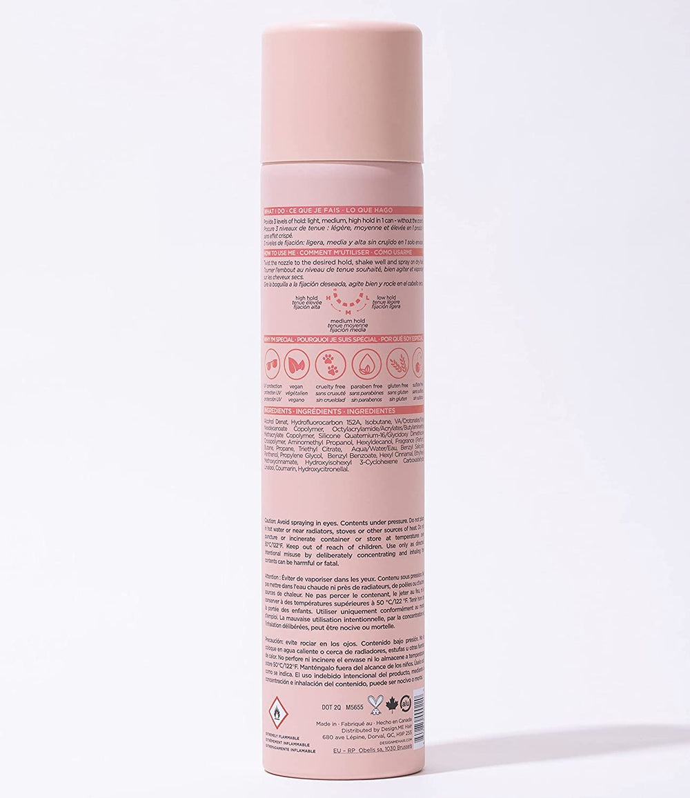 Design.Me packaging and cap detail highlighting durable, leak-safe design