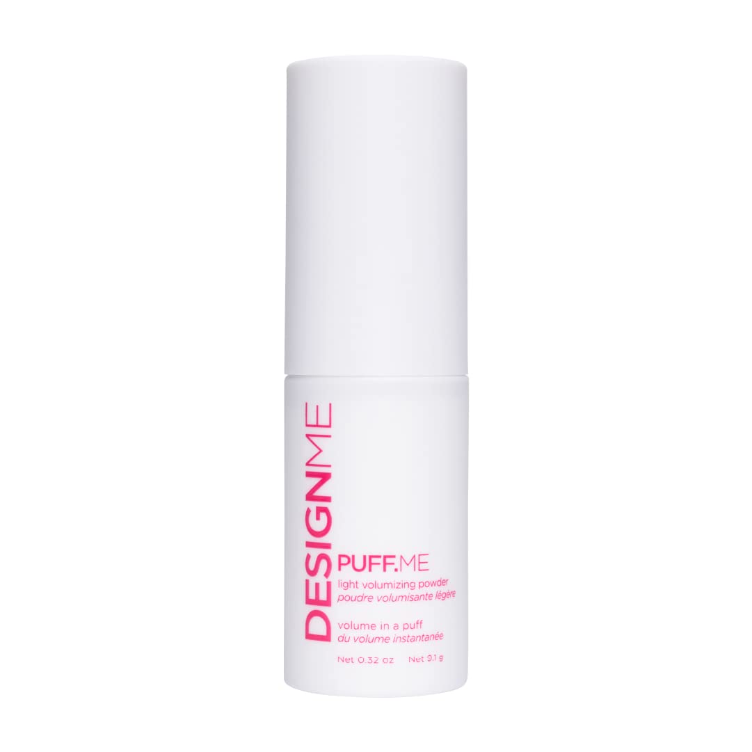 Design.Me PUFF.ME front packaging showing sleek bottle and label, clear product identity and portability