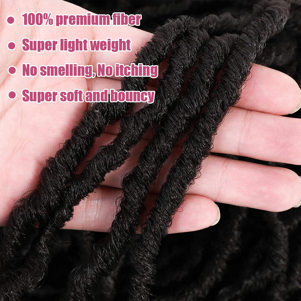 desire4hair included crochet hook and dreadlock rings for convenient starter kit