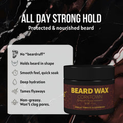 Detroit Grooming Co. texture swatch highlights creamy, non-greasy absorbency