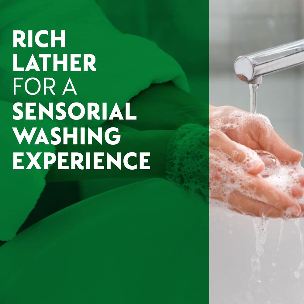 Lathered Dettol soap on hands showing rich foam and thorough cleansing