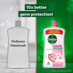 Dettol handwash foam texture close-up illustrating gentle lather