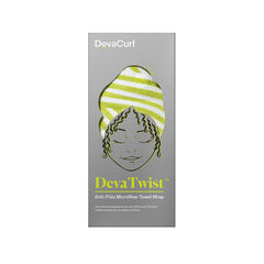 DevaCurl front view of DevaTwist wrap showing shape and fit benefit