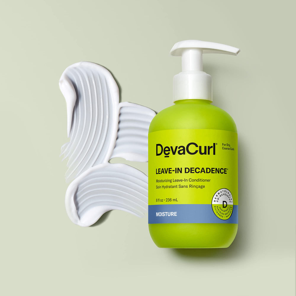 DevaCurl back label with ingredients and directions highlighting transparency and usage benefit