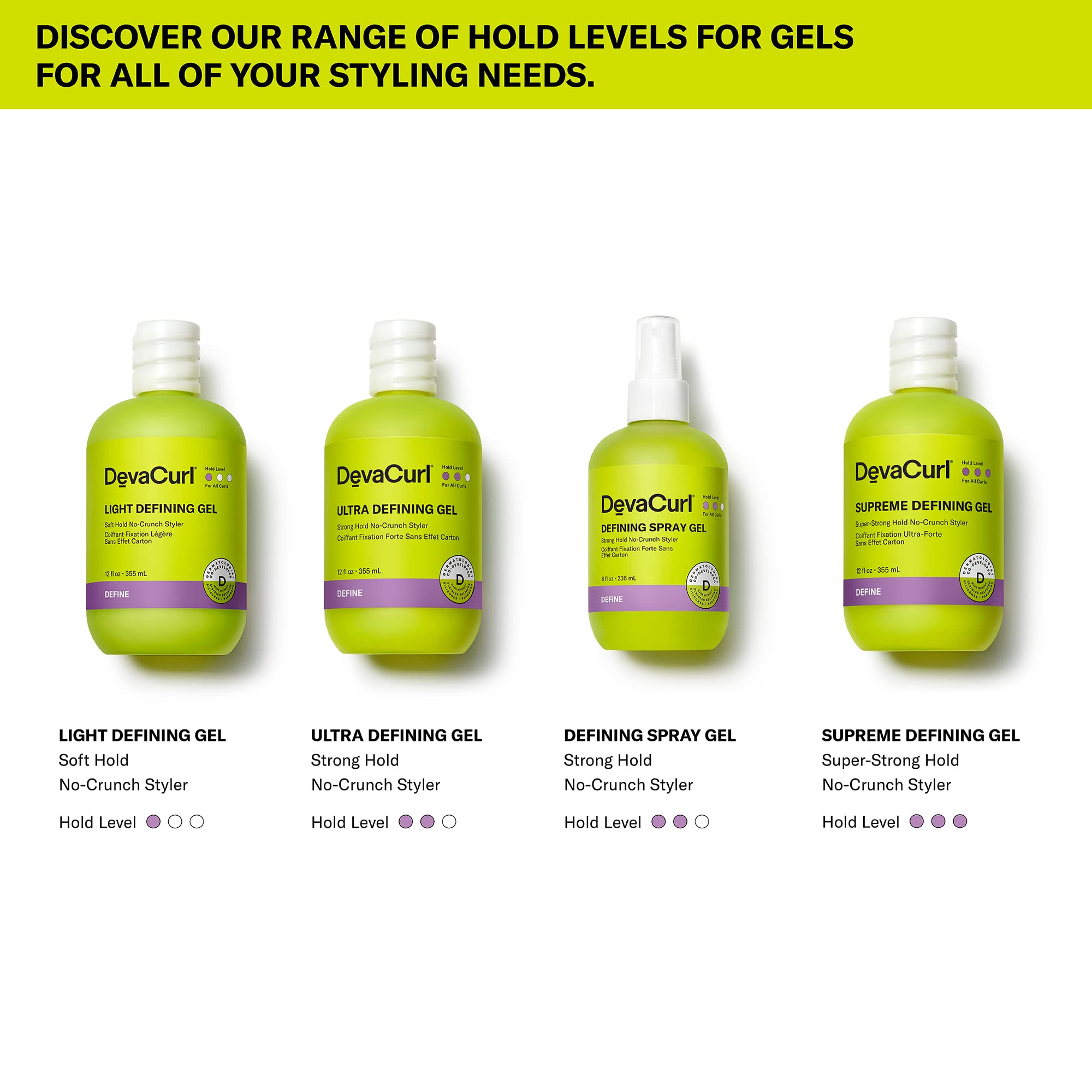 DevaCurl label close-up highlighting clean, sulfate-free ingredients benefit