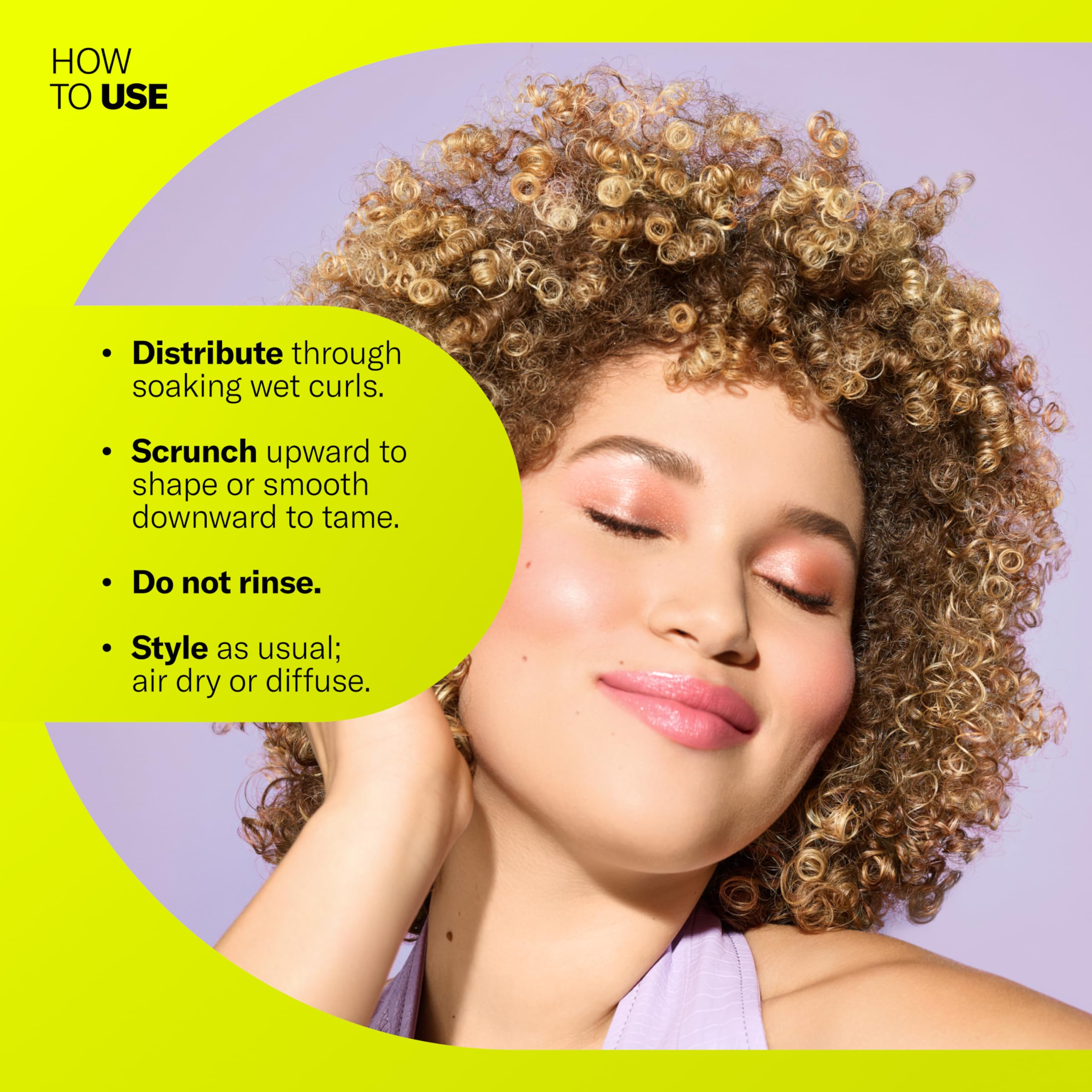 DevaCurl on curly hair before and after showing improved clumping and shine