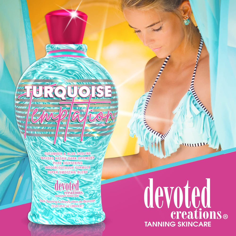 Devoted Creations applied on forearm demonstrating even coverage and visible skin-conditioning benefit