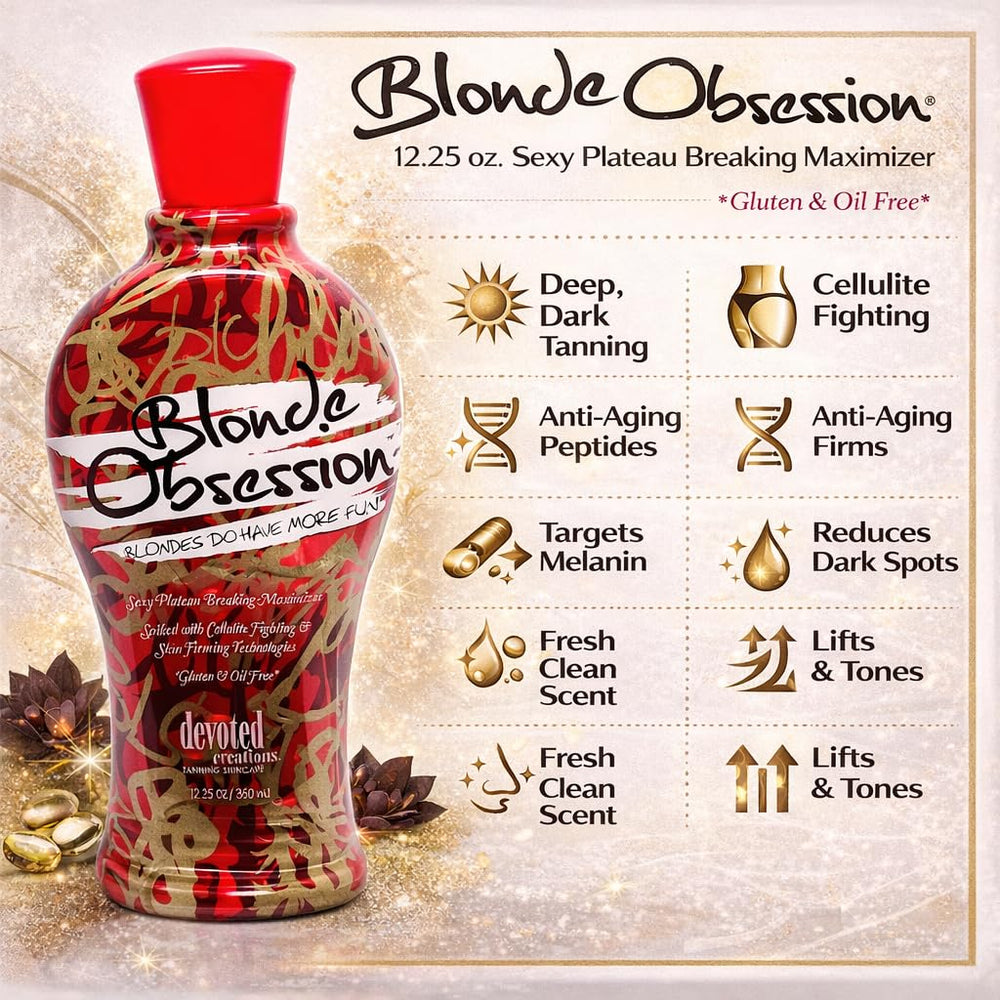 Devoted Creations before-and-after blonde hair showing cooler tone benefit