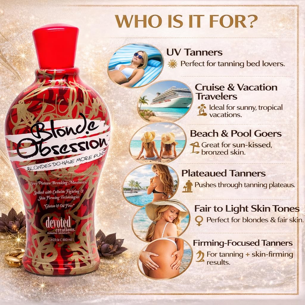 Devoted Creations applying cream to wet blonde hair for targeted toning
