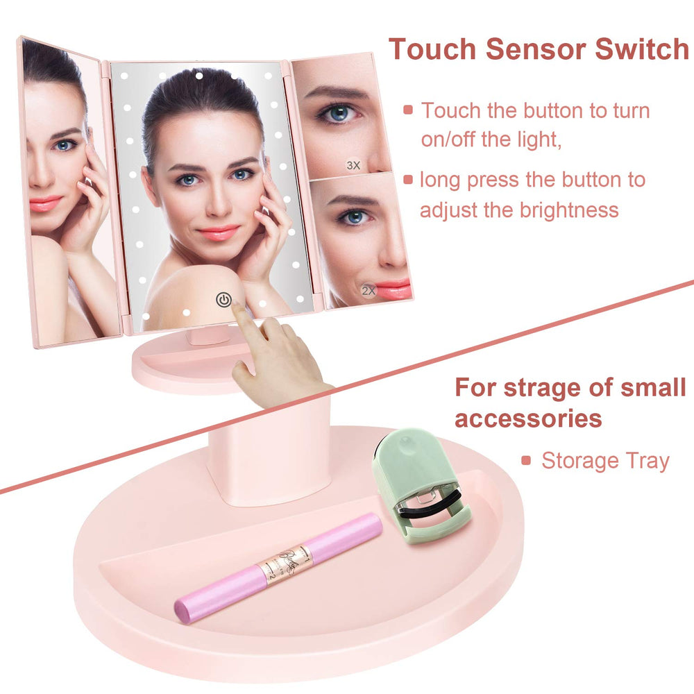 deweisn base tray holding jewelry and cosmetics for tidy organization