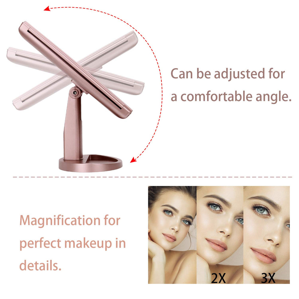 deweisn side angle displaying 180° swivel for flexible positioning