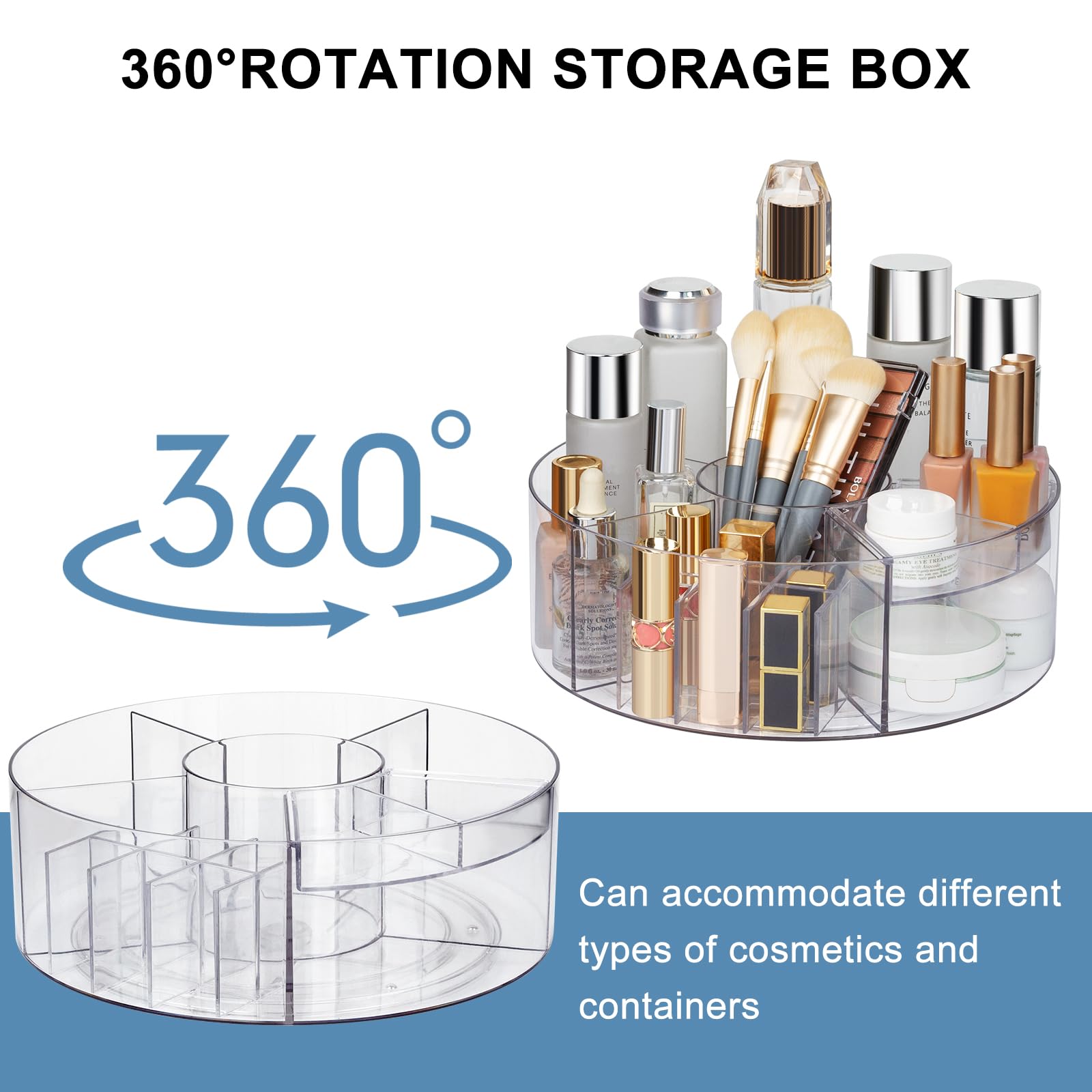 Dezzer close-up of removable divider for customizable storage benefit