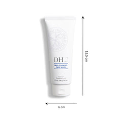 DHC foamy lather on hand demonstrating effective makeup and impurity removal