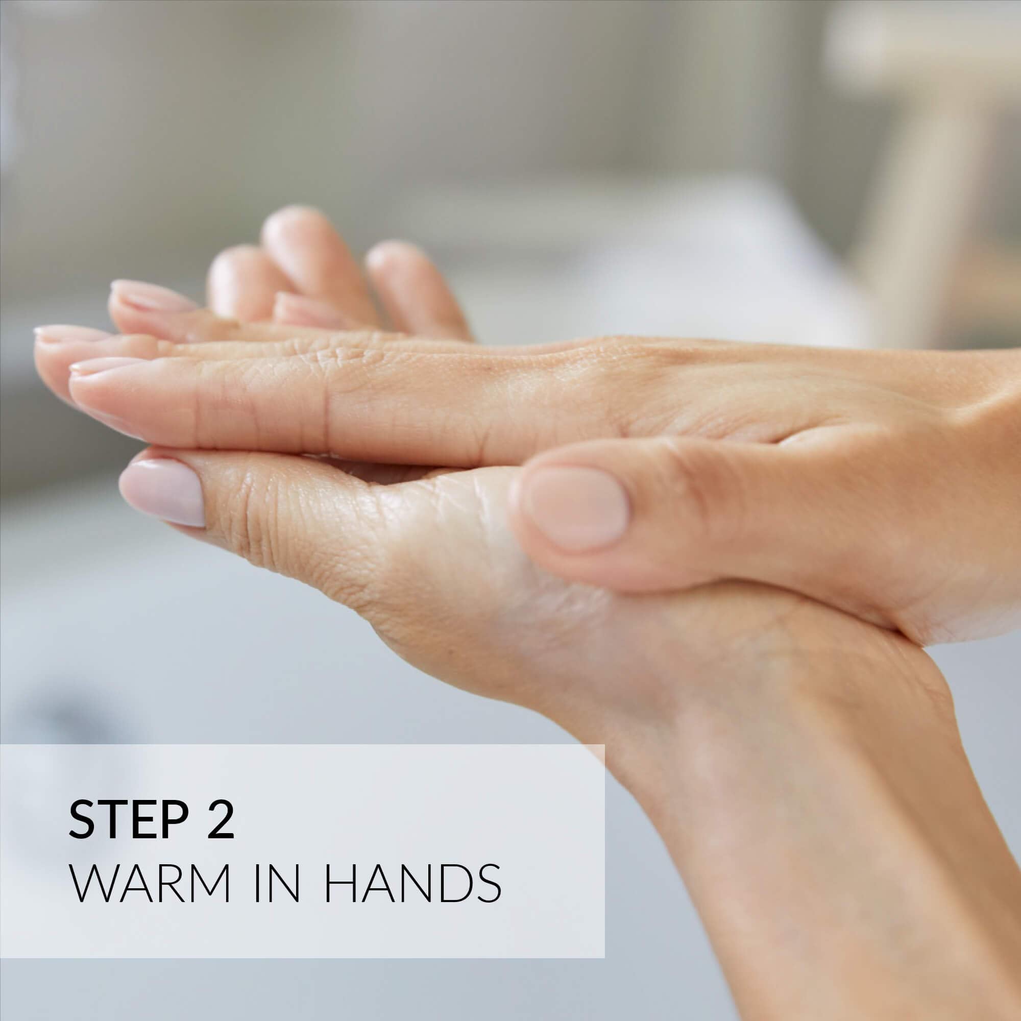 DHC oil used on cuticles and hair ends for nourishment benefit