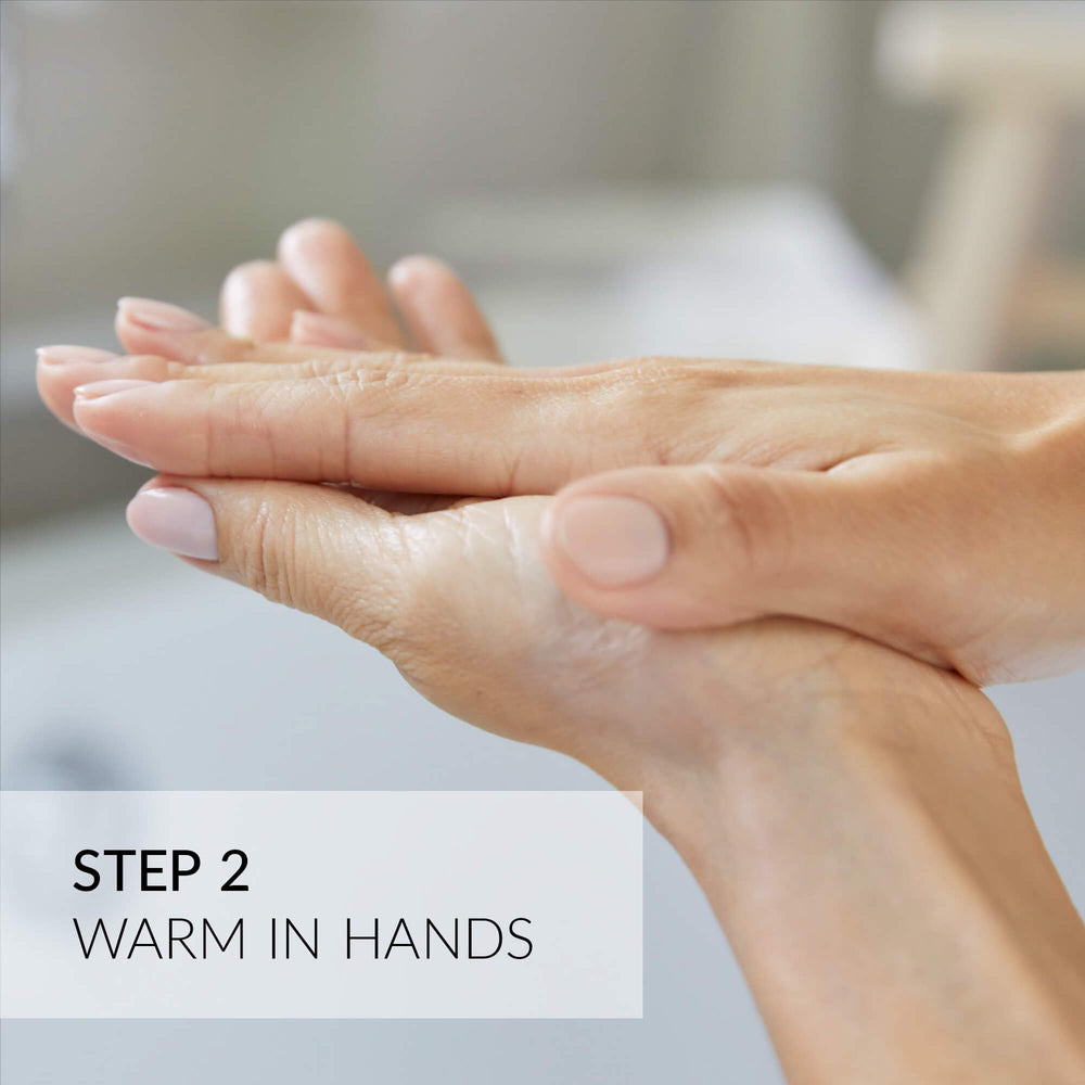 DHC oil used on cuticles and hair ends for nourishment benefit