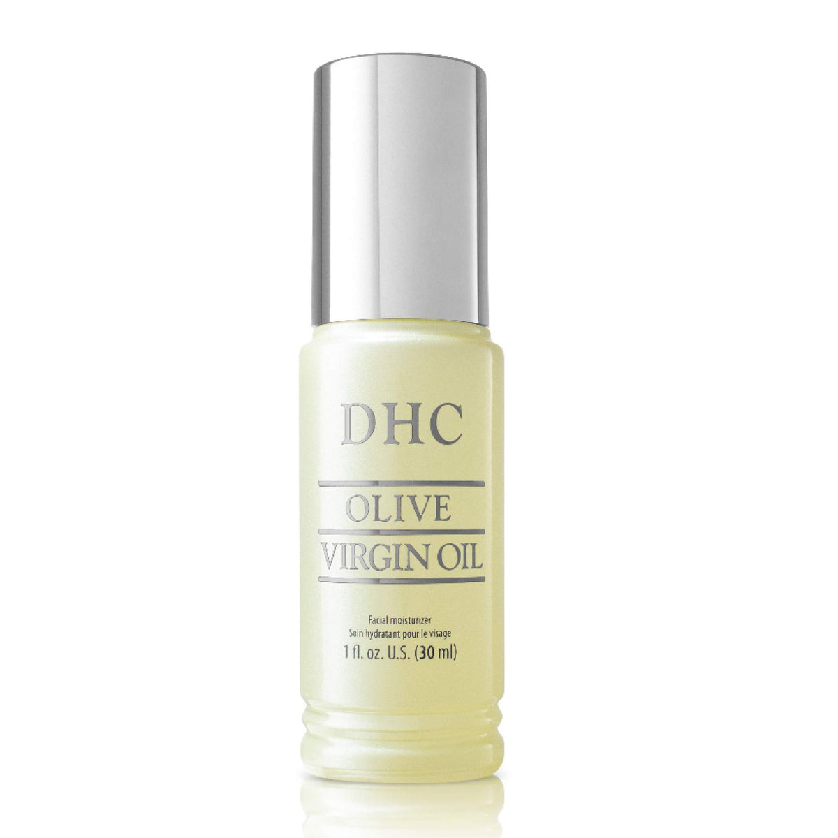 DHC bottle front view showing product and clean hydrating benefit