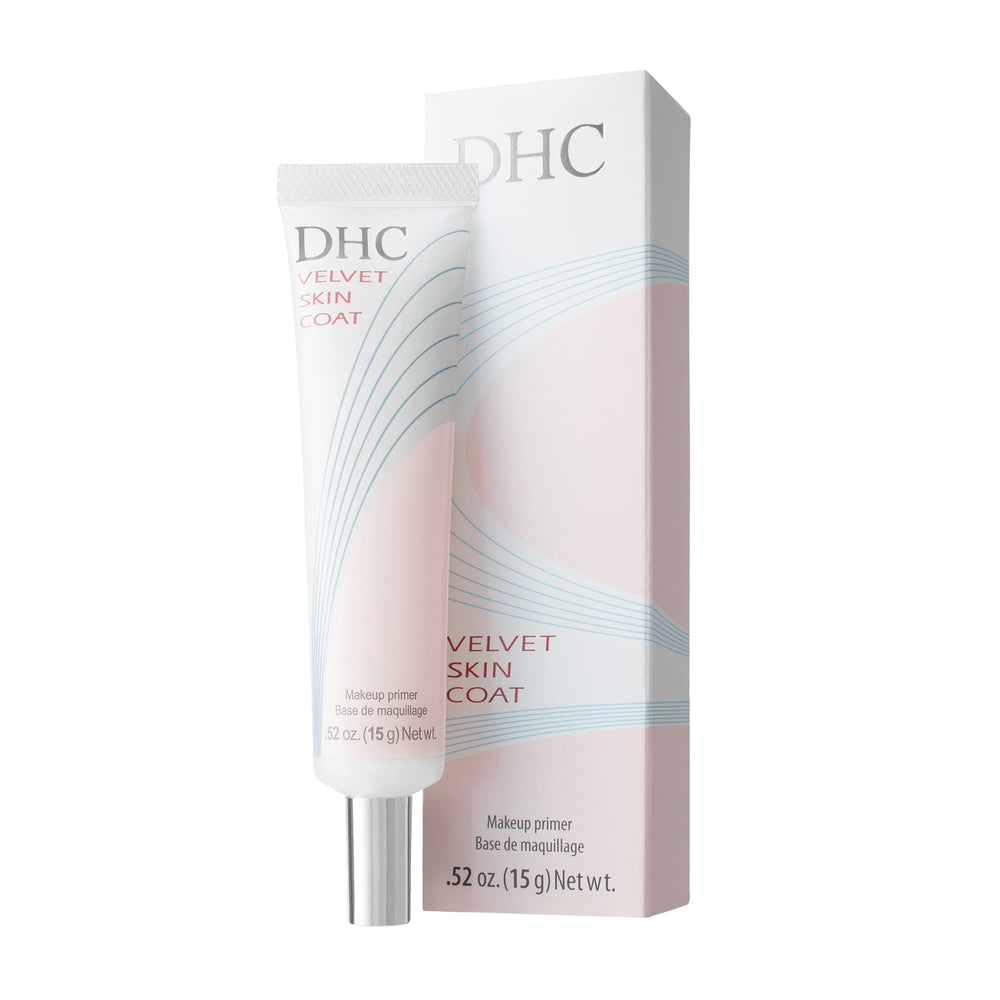 DHC pump and cap detail highlighting easy-dispense and clean application benefit
