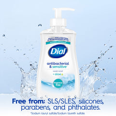 Dial bottle back label detail showing ingredient transparency benefit